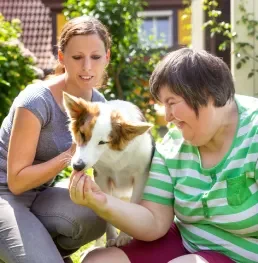 Team of Kindrise Support Services With down syndrome